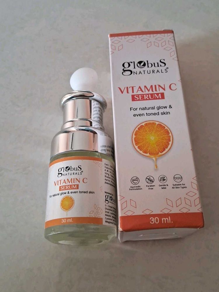 Globus Natural Vitamin C Face Serum