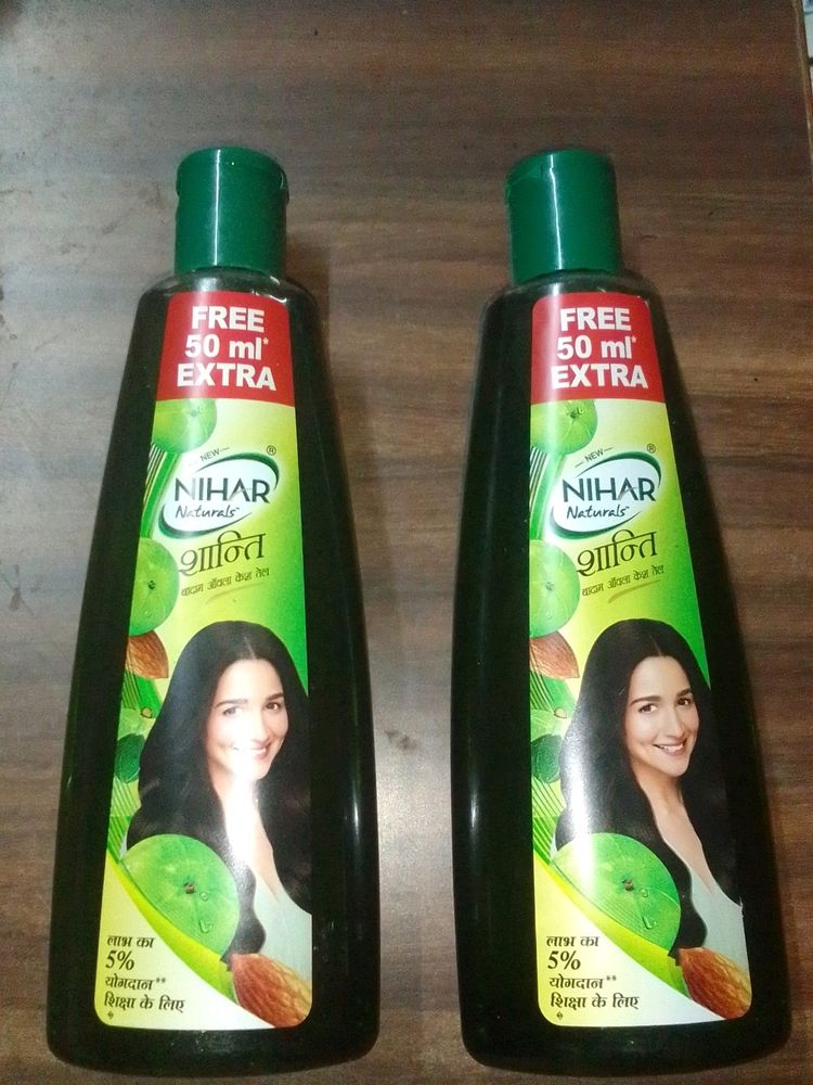 NIHAR Santi Hair Oil Pack Of 2 Combo