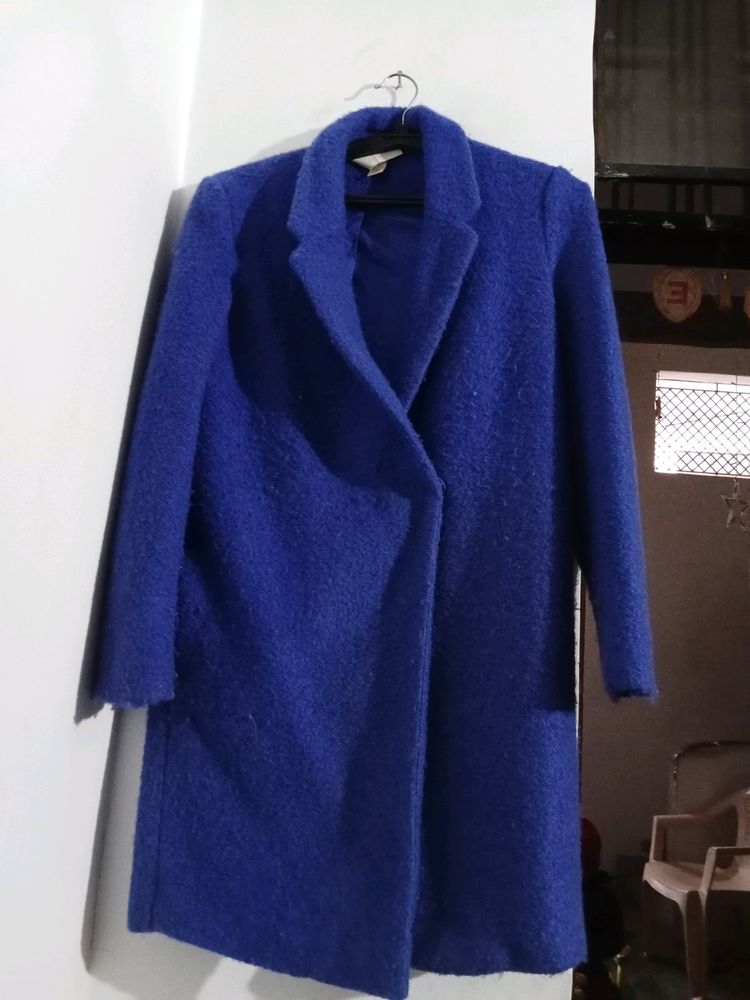 Jackets & Overcoats | Royal Blue Overcoat | Freeup