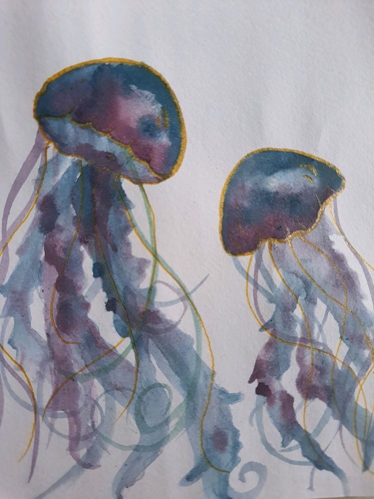 jellyfish painting 🪼