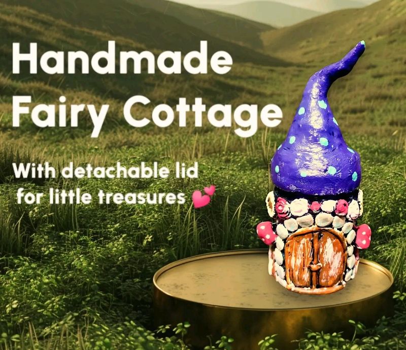 Handcrafted Fairy Cottage