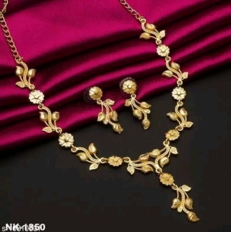 Brass Jewel Set ( Gold )