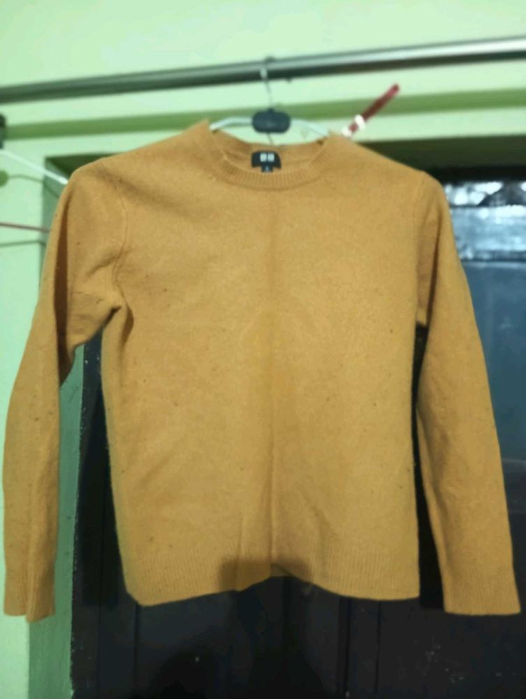 Mustard Sweater For Women