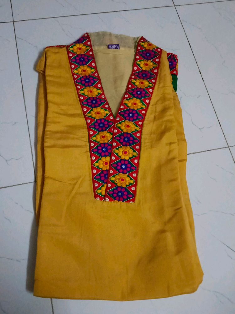 Yellow Kurti