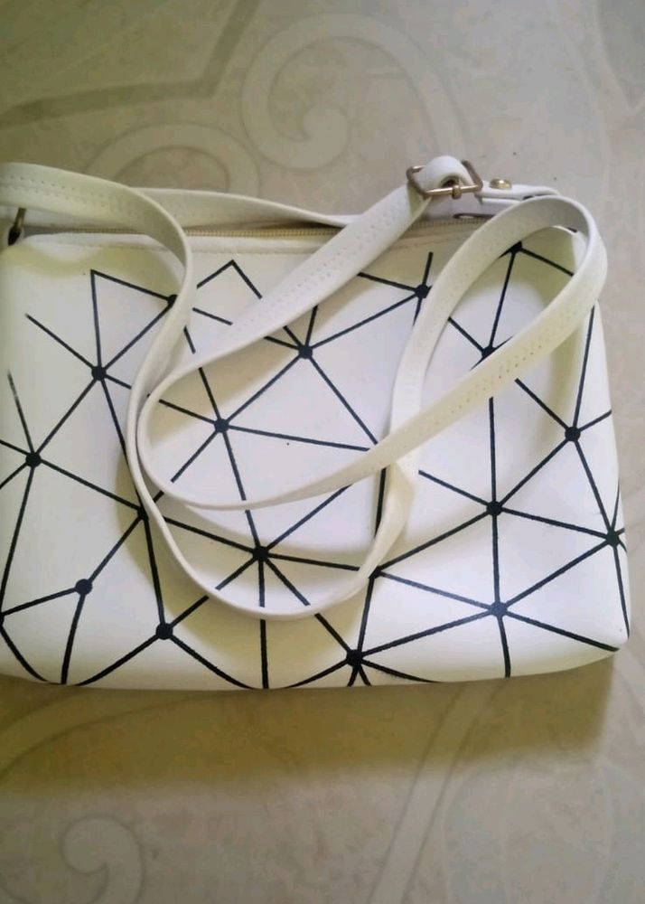 White Sling Bag