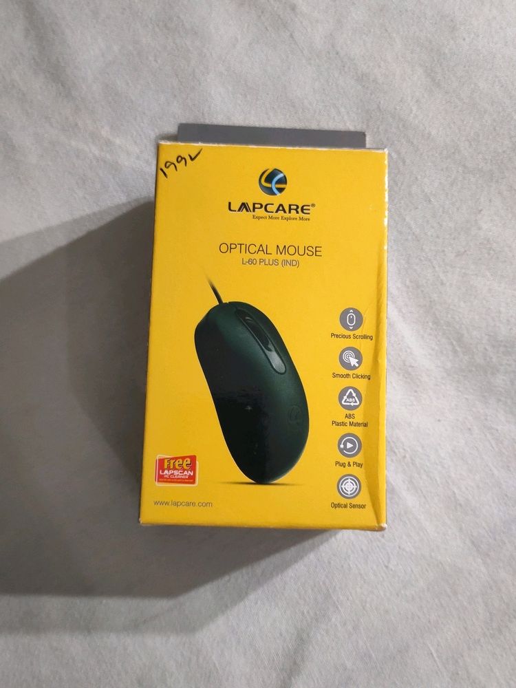 New Lapcare Wired Mouse