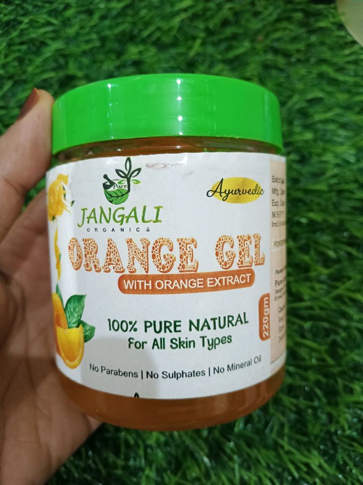 Orange 🧡🍊🍊 Face Massage Gel