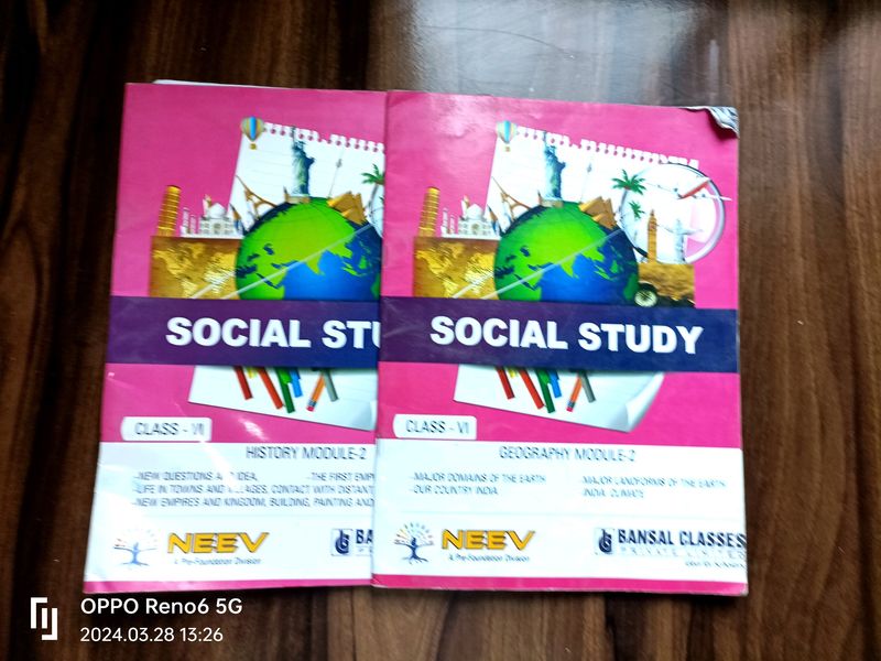 Bansal Foundation Social Science Module For 6std