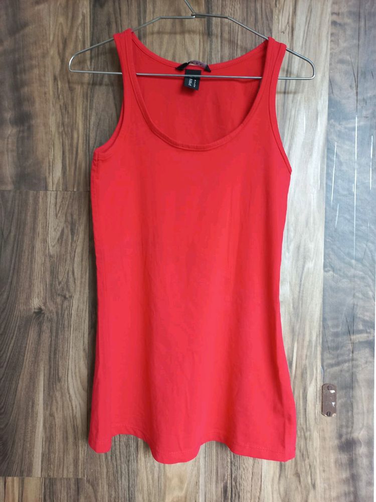 Red Long Slip