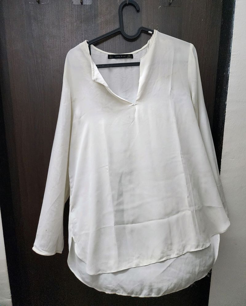 Zara Chiffon Top