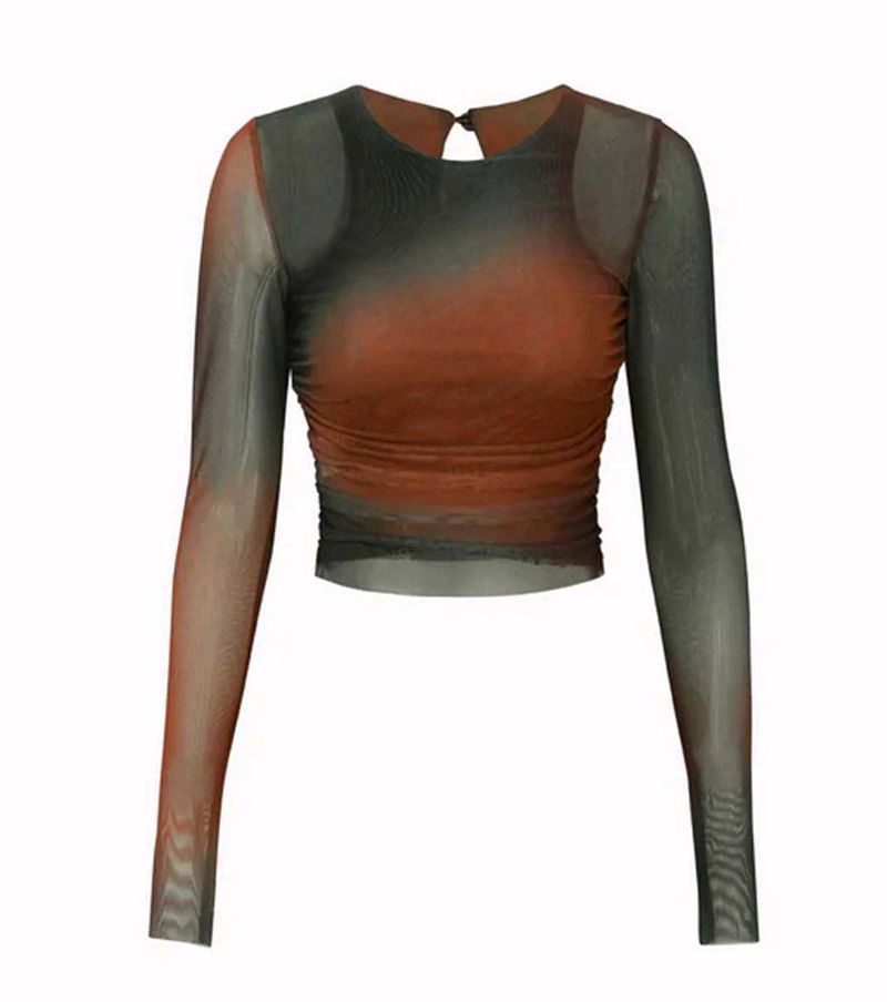 Mesh Full Sleeves Top