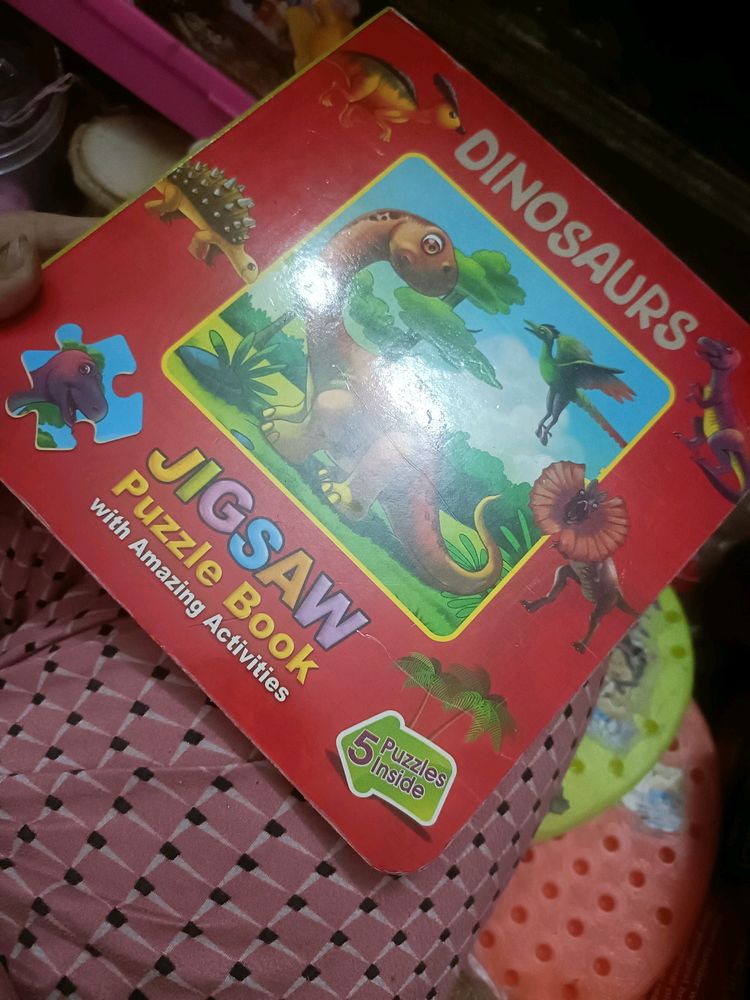 Dinosaur Puzzles Game For Kids