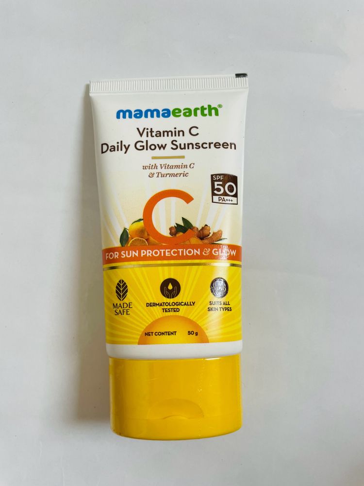 Mamaearth Vitamin C Daily Glow Sunscreen