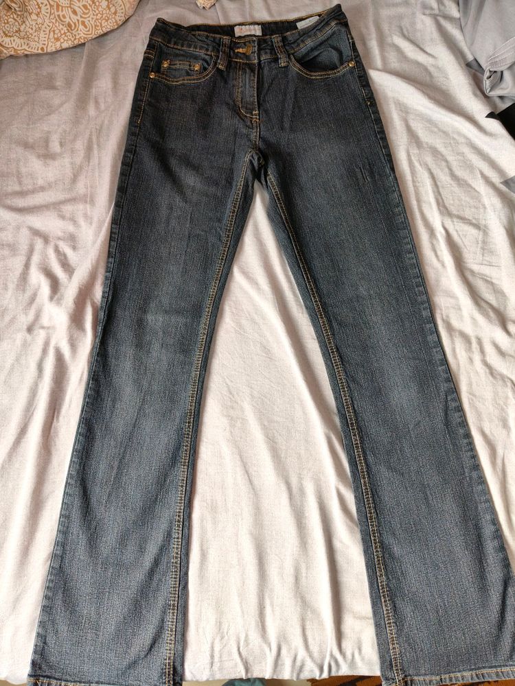 Charcoal boot-cut jeans new