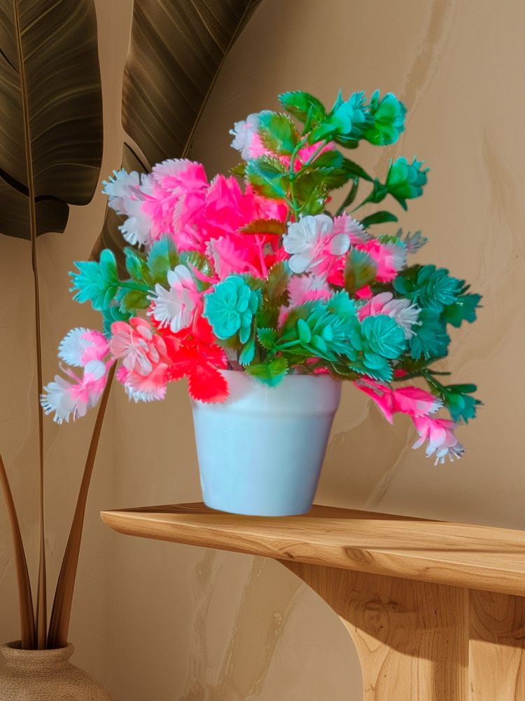 Artificial Flowers Plant With Bosai