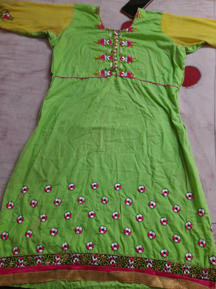 Kurti Salwar With Dupatta