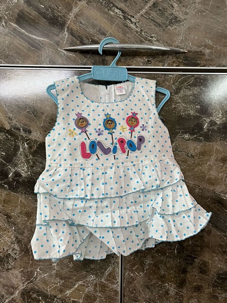 Baby Girl Frock (6 To 12 Months