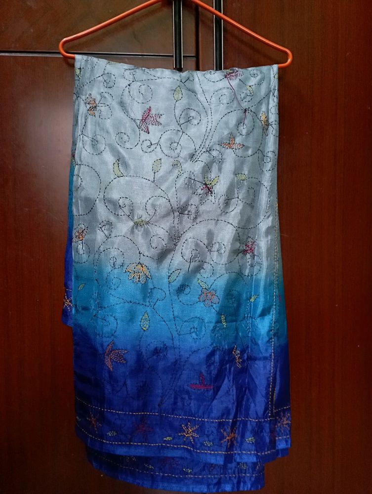 Beautiful Blue Saree