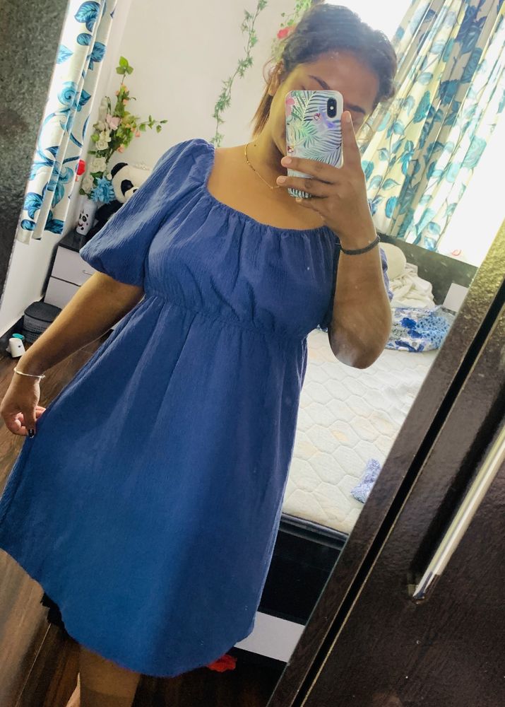 Puffy Sleev Dress💙