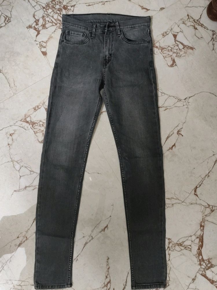 Charcoal Greyish Black Levi's Jeans