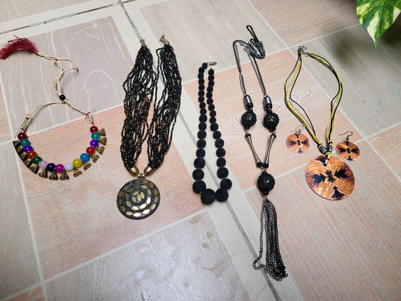 5 COMBO NECKPIECES