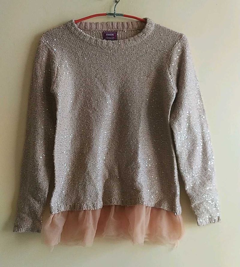 Beautiful Winter Top For Baby Girls