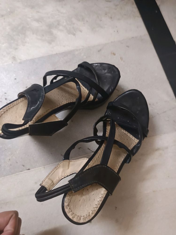 Black Classy Sandals