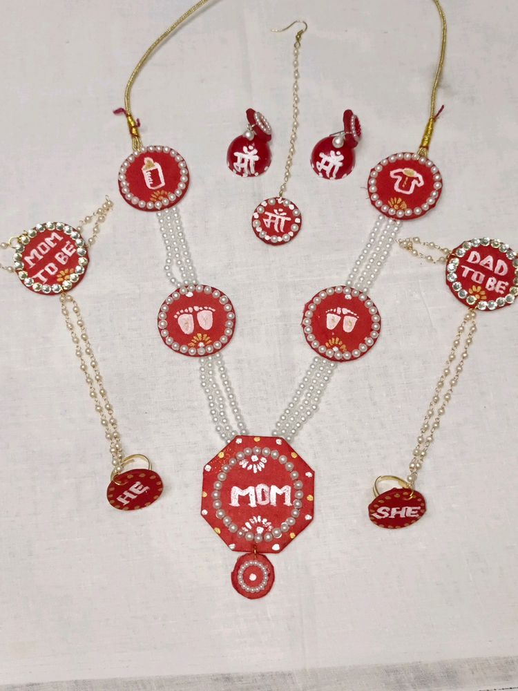 Customized Handmade Baby Shower Jewellery