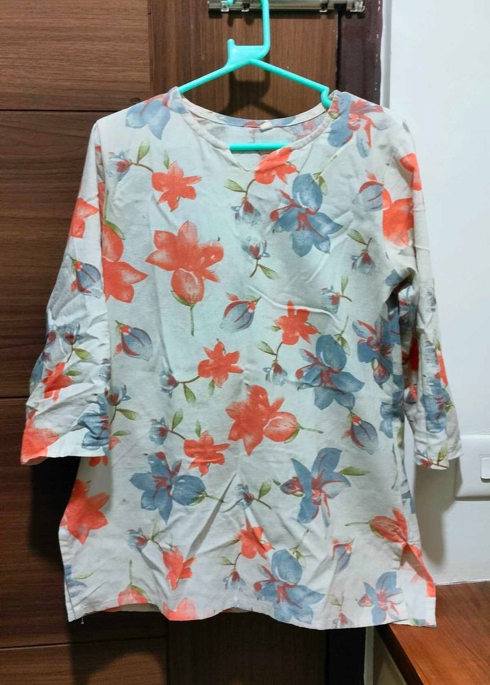 Floral Kurta