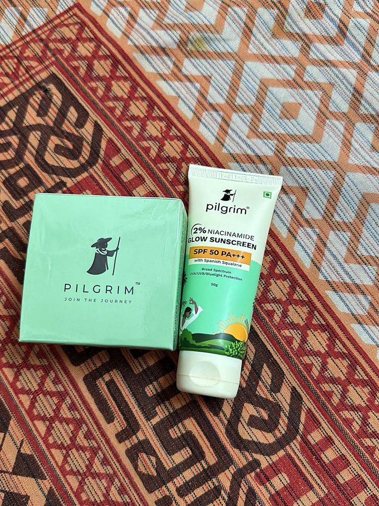 Pilgrim Sunscreen & Under eye Cream