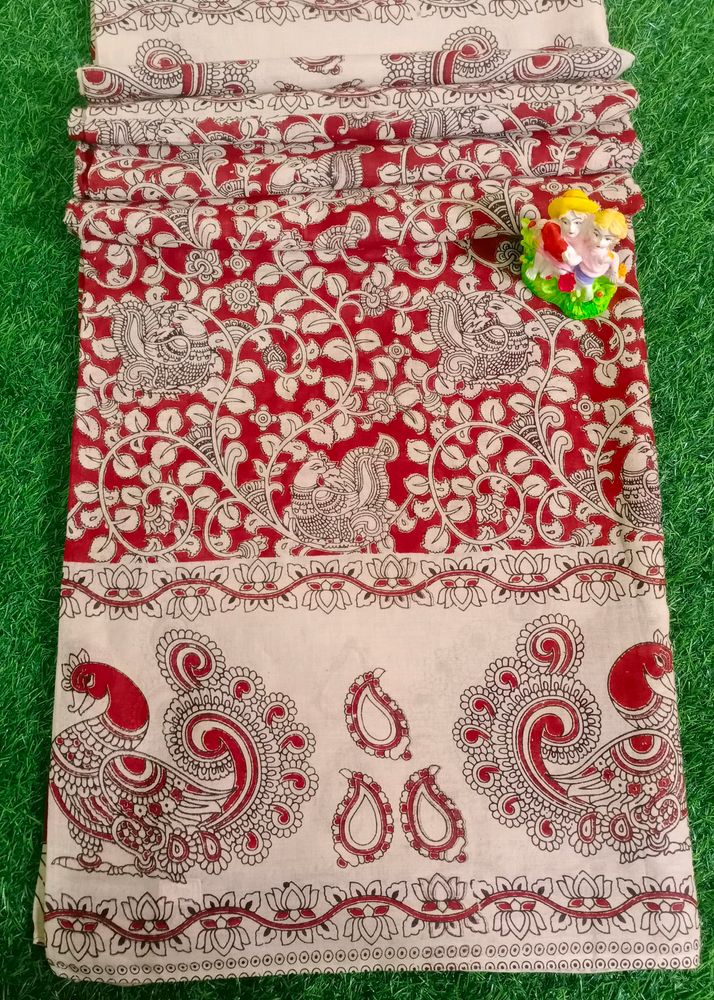 Beautiful Kalamkari mul Cotton