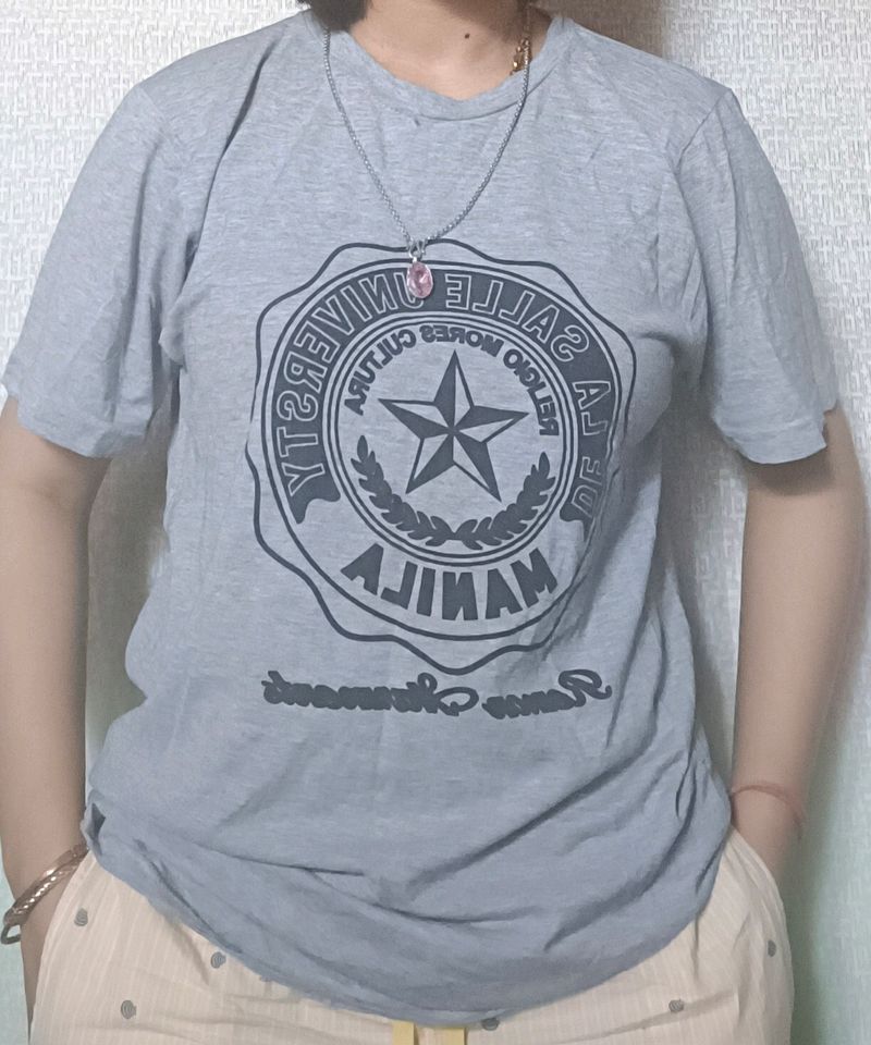 Grey T-shirt For Women