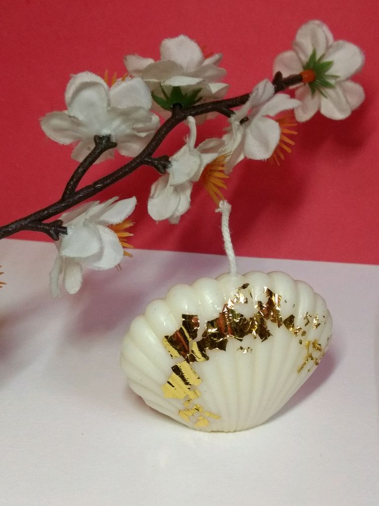 Scented Shell Candles made from Soy Wax