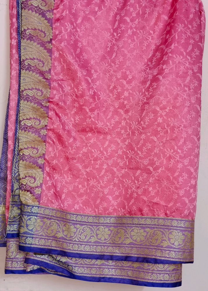 Pink Saree