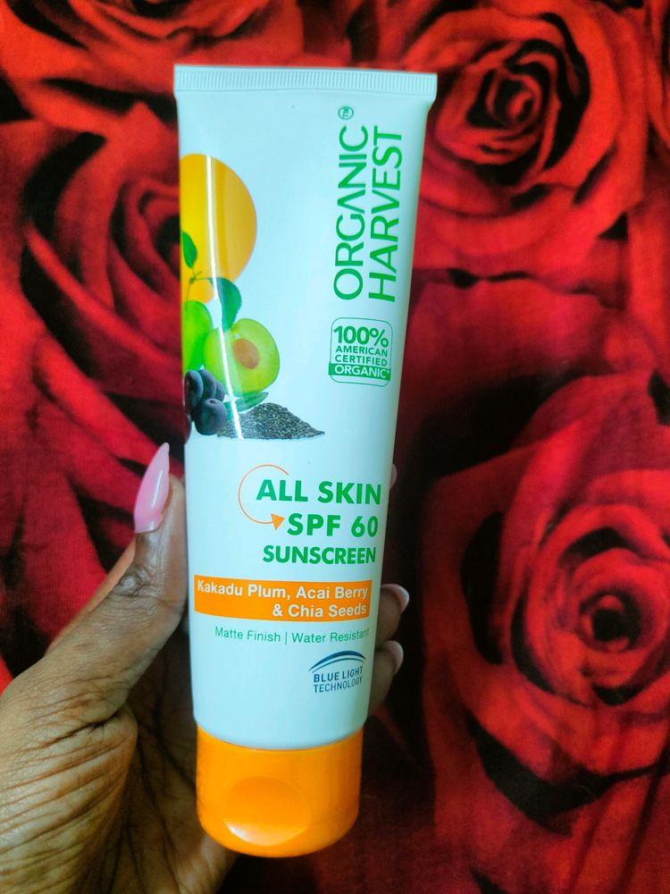 Organic Harvest SPF 60 Sunscreen