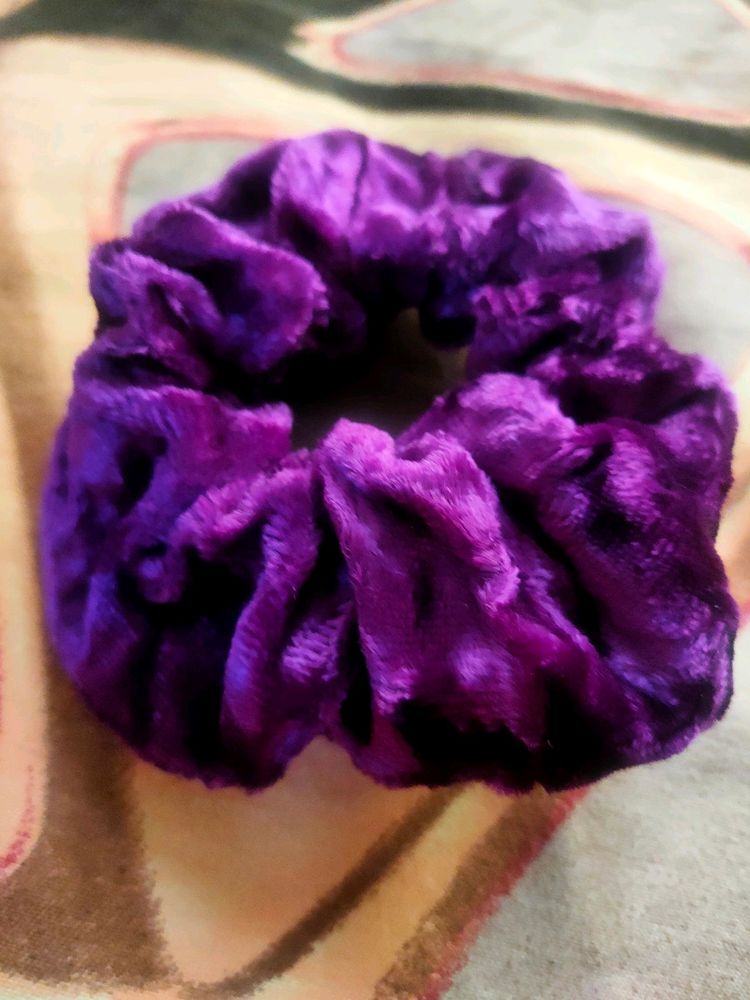 Combo Of Hand Made Home Scrunchies