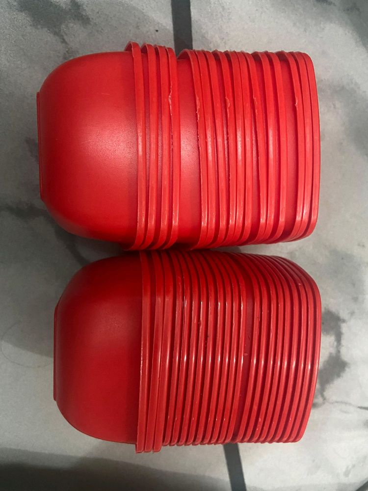 New Red Colour Small Bowl 30 Pieces Only @300