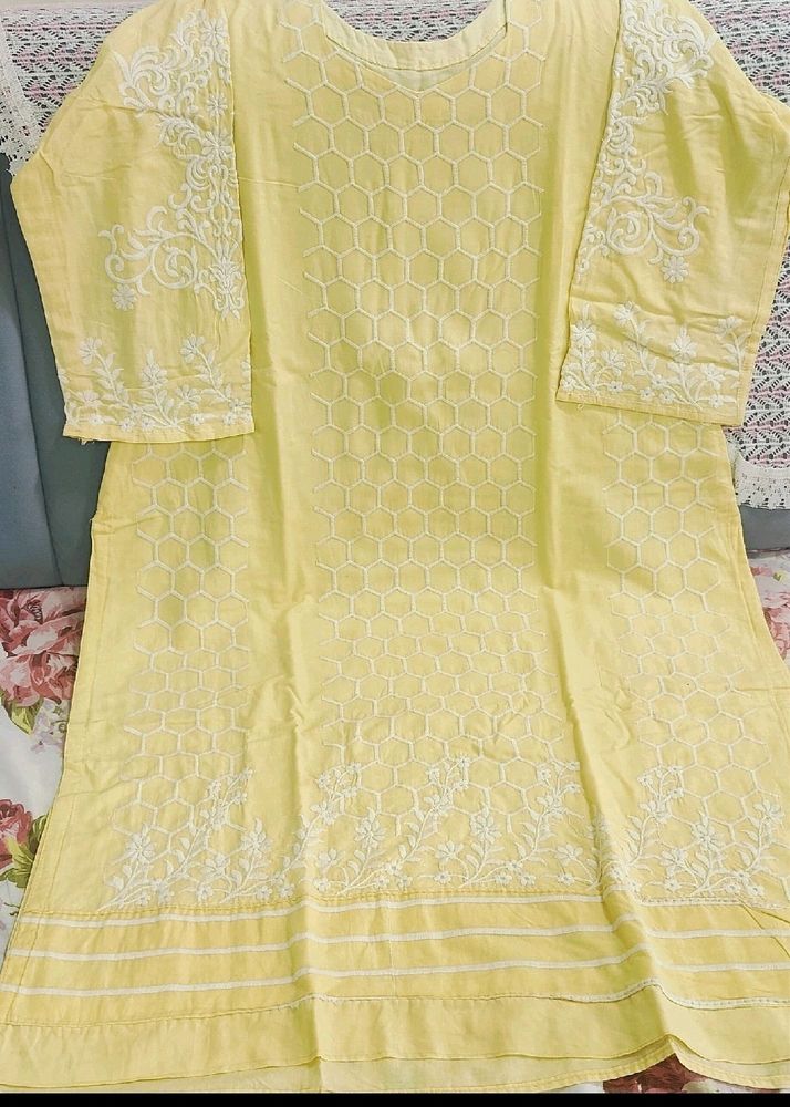 Yellow Kurta