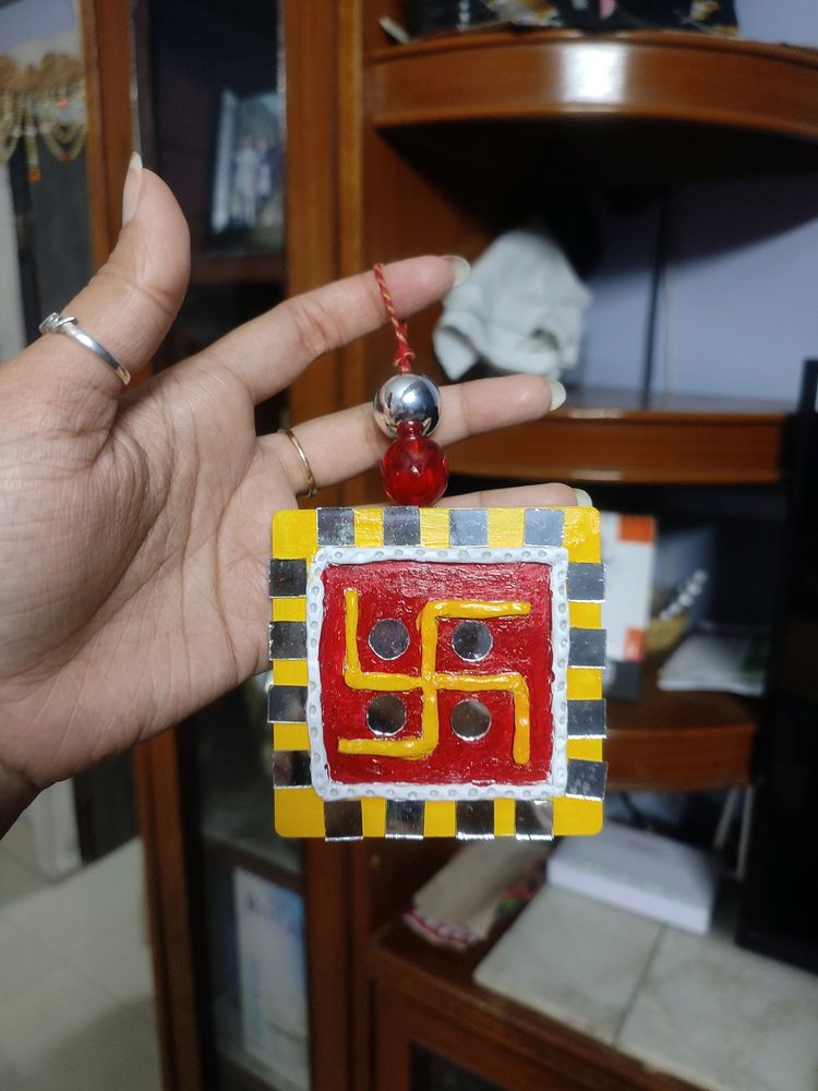 New Handmade Swastik Wall Or Door Hanging