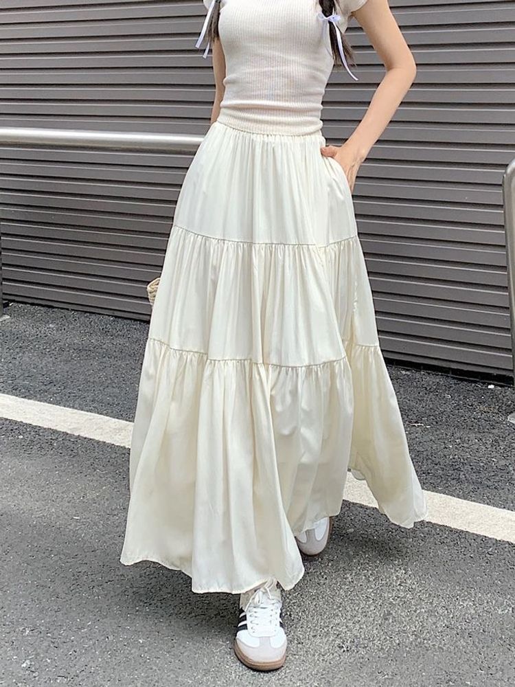 White Ham Skirt