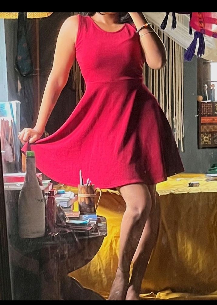 Hot Red Dress ❤️ Short