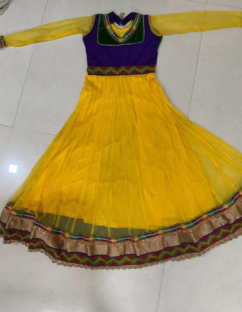 Umbrella Anarkali⚡🧡🧿