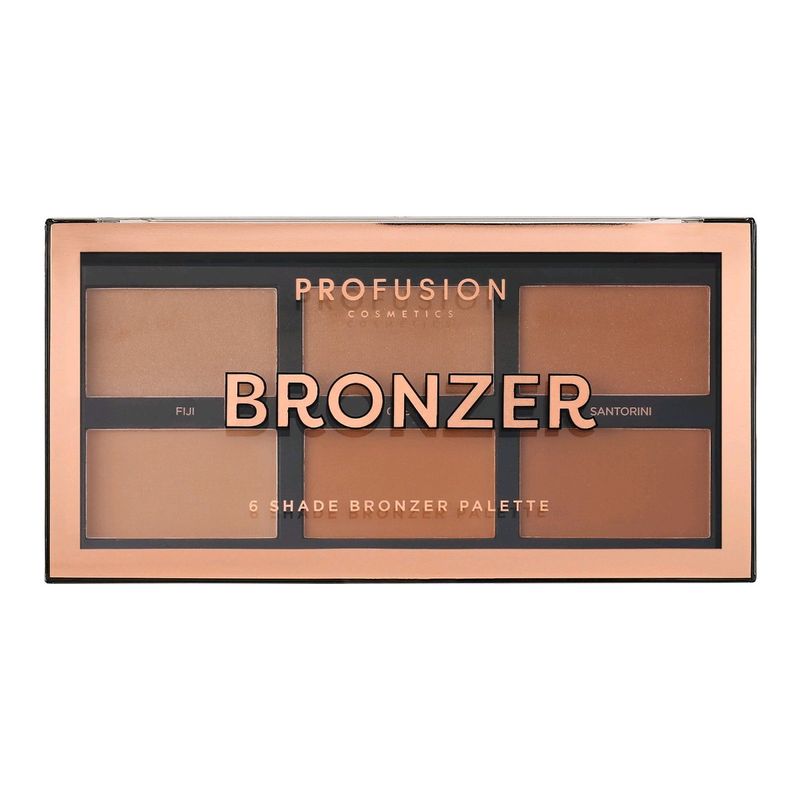 Profusion Cosmetics BRONZER- 6 Shades Palette