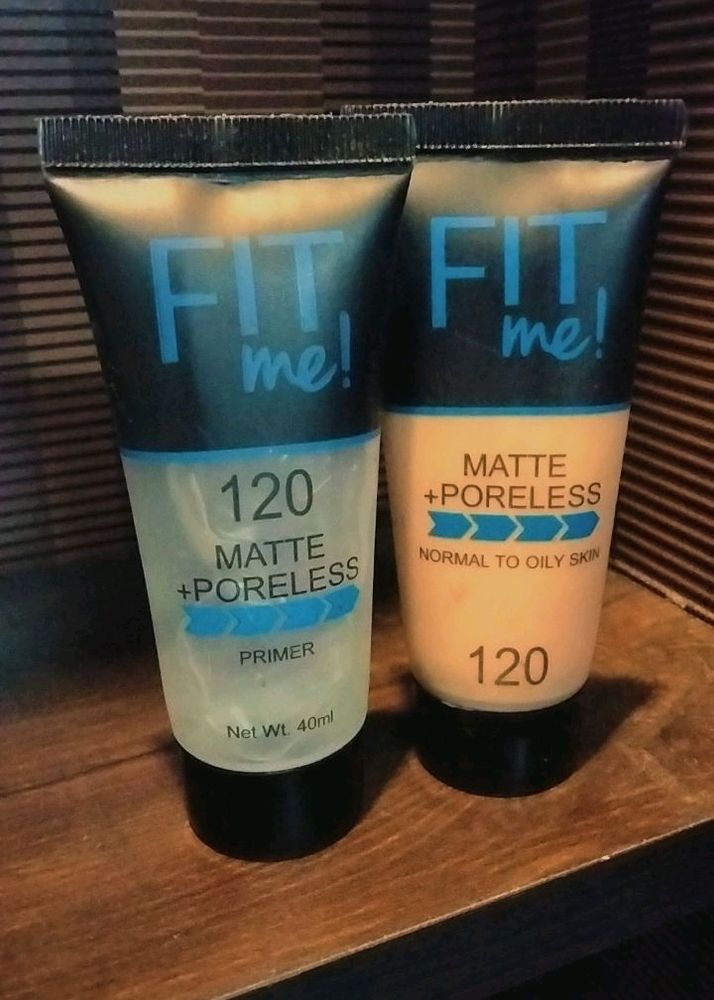 Fit Me Foundation and Primer Shade 120