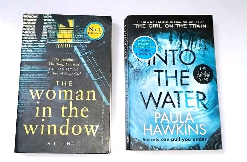 2 Bestsellers Paula Hawkins & A J Finn