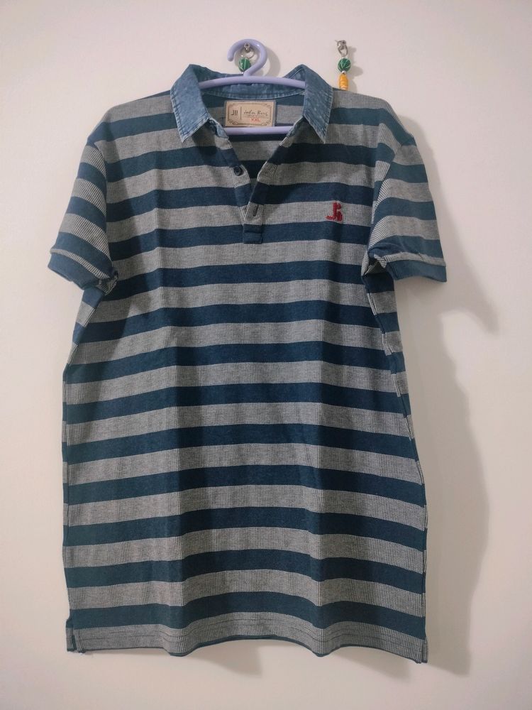 Stripped Polo Tshirt for Men