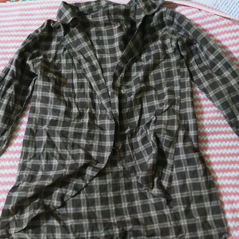 Women's check shirt