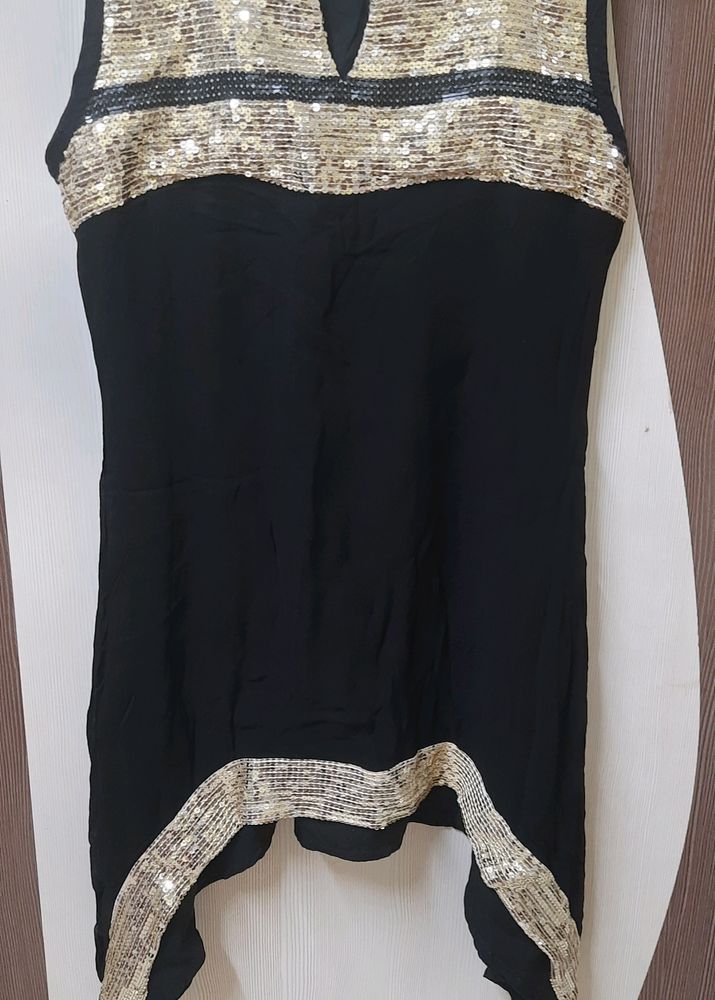 Womens Short Shiny Kurta