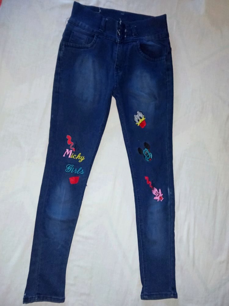 Casual Skinny Jeans For Womens&Girls