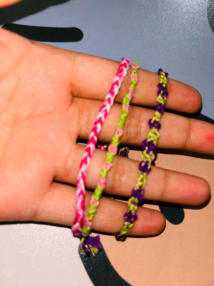 Thread Bracelets Set  For Women